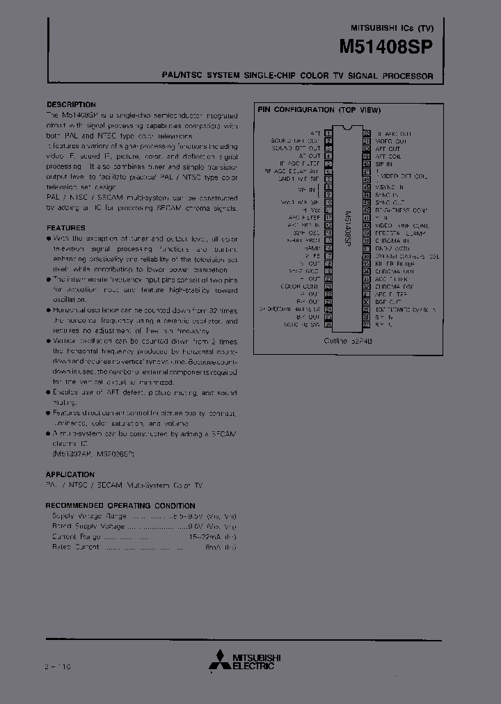 M51408SP_242389.PDF Datasheet