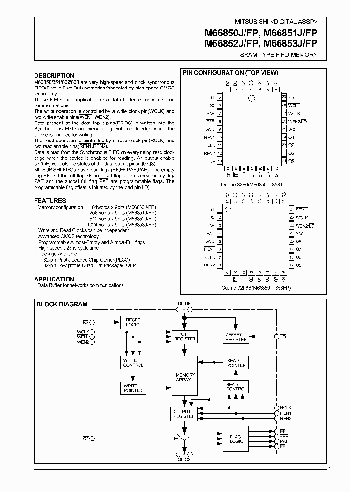 M66850FP_297972.PDF Datasheet