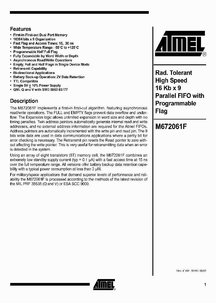 M672061FNBSP_287251.PDF Datasheet