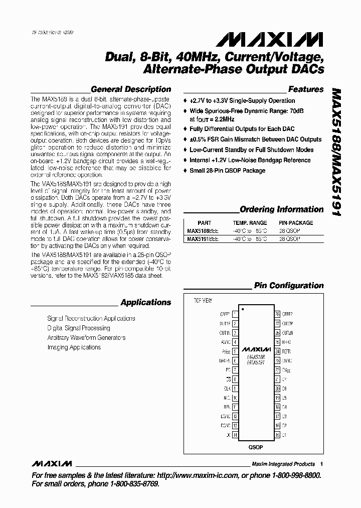 MAX5188_140706.PDF Datasheet