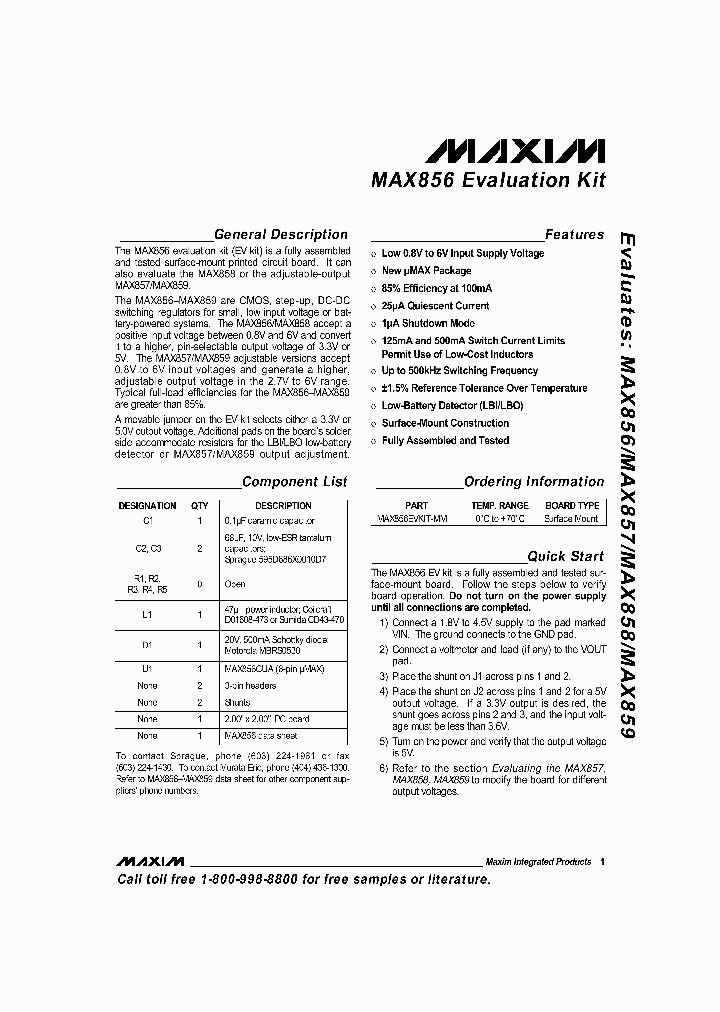 MAX856EVKIT_258408.PDF Datasheet