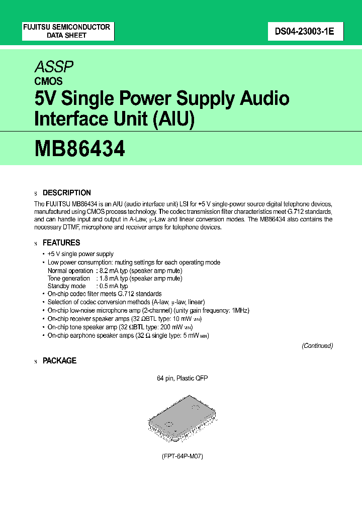 MB86434_296941.PDF Datasheet