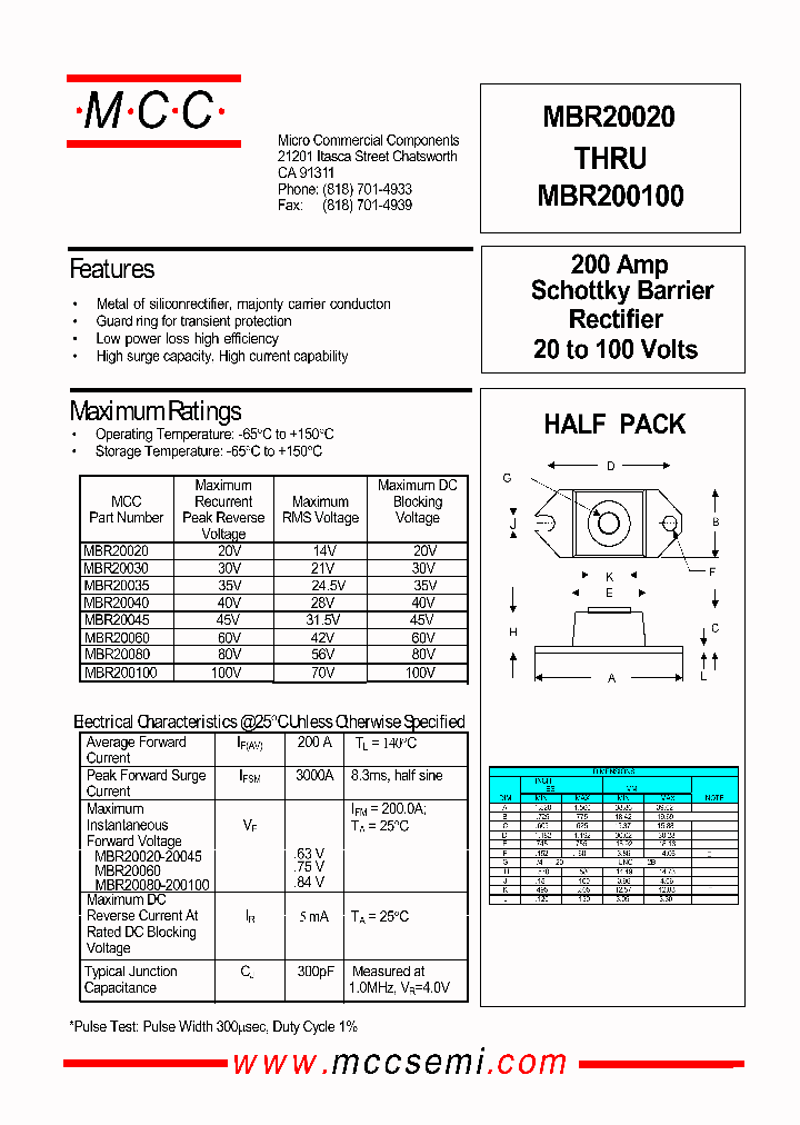 MBR200100_241442.PDF Datasheet