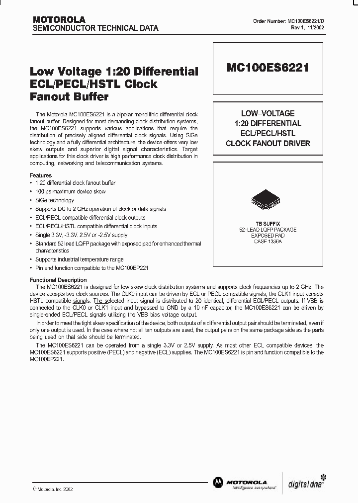 MC100ES6221_281123.PDF Datasheet