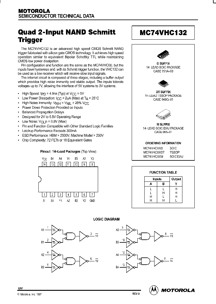 MC74VHC132_55407.PDF Datasheet