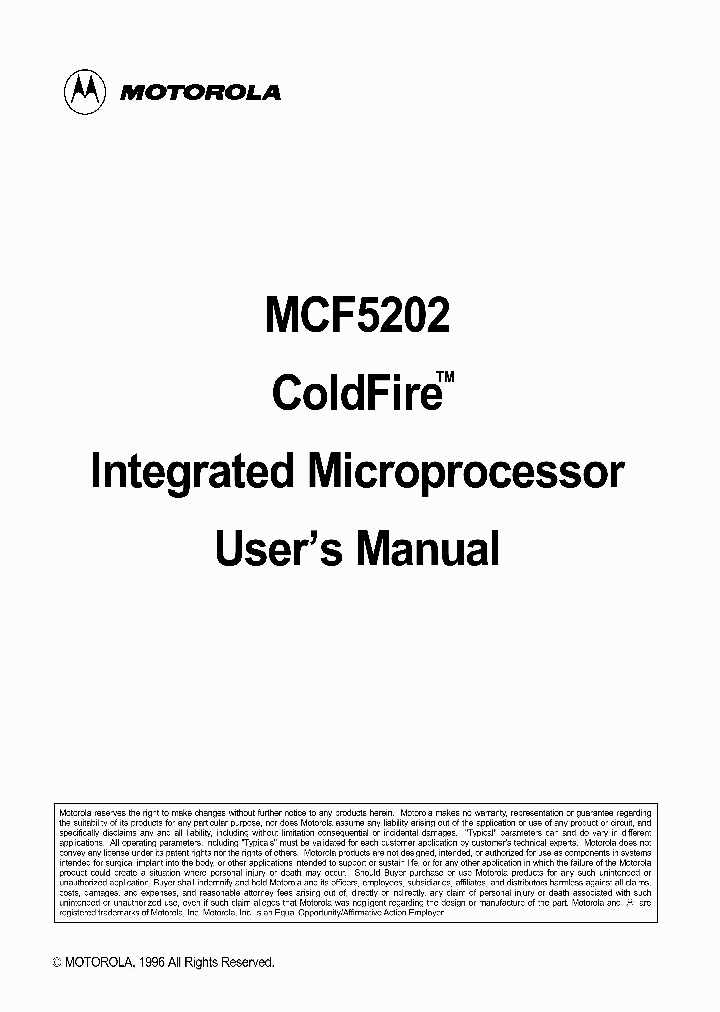 MCF5202_284304.PDF Datasheet
