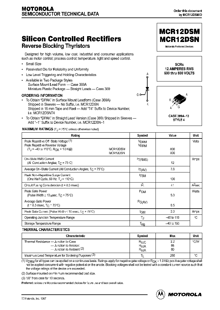 MCR12DSN_280361.PDF Datasheet