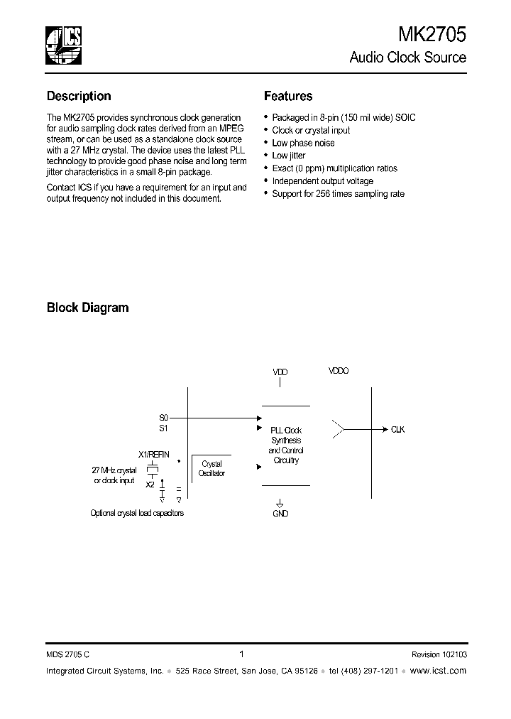 MK2705_282249.PDF Datasheet