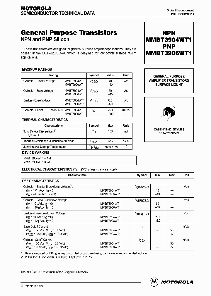 MMBT3906WT1_273341.PDF Datasheet