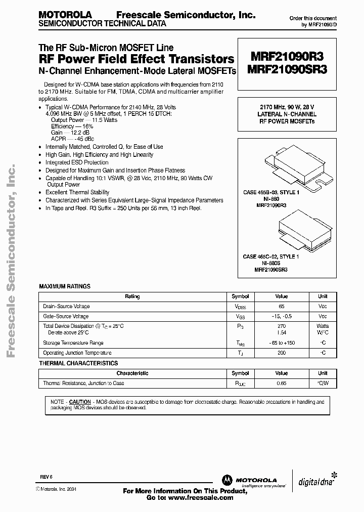 MRF21090_284433.PDF Datasheet