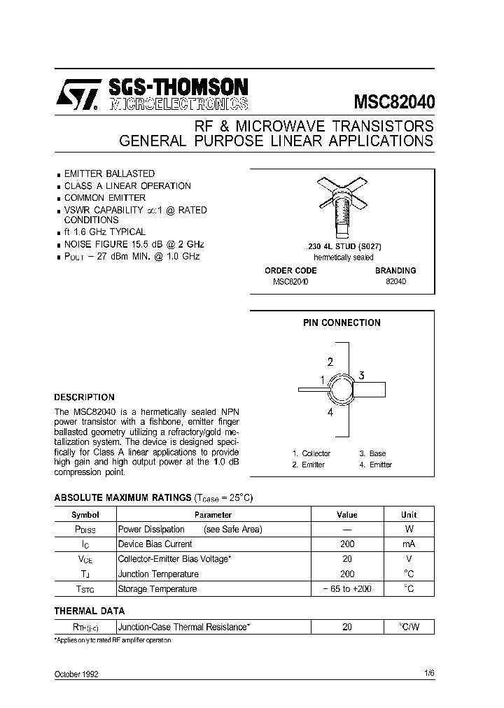 MSC82040_286156.PDF Datasheet
