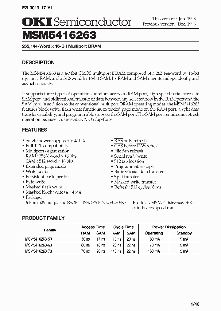 MSM5416263_298937.PDF Datasheet