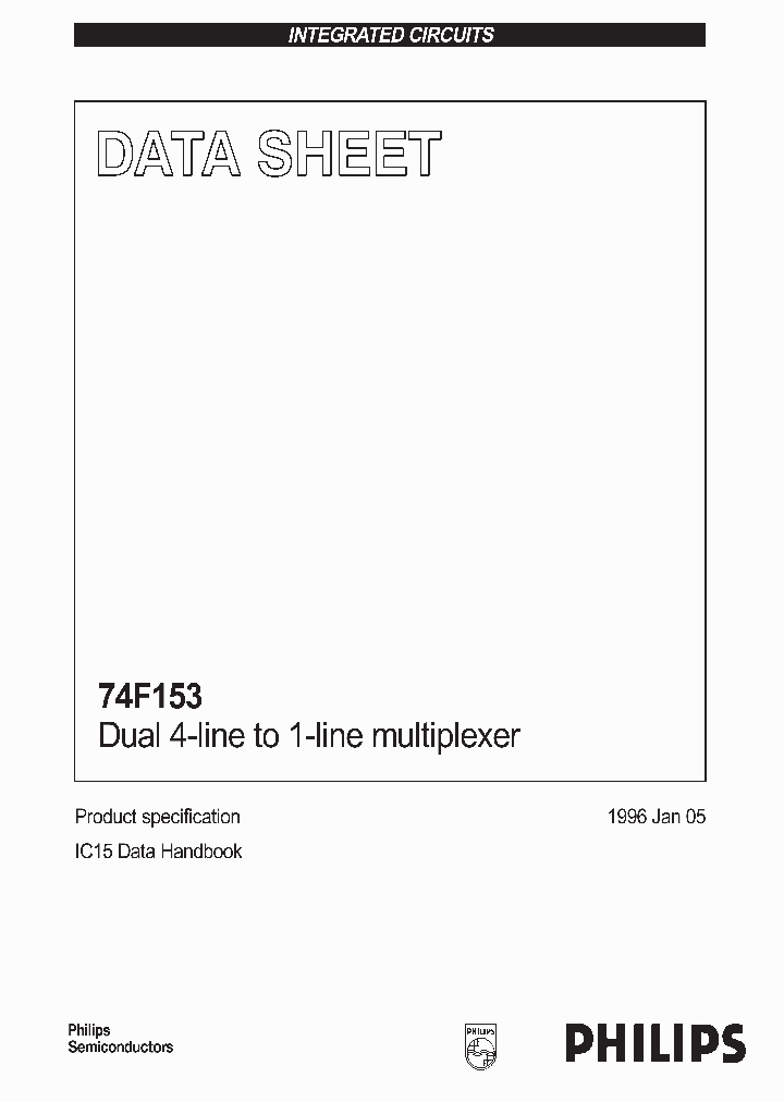 74F153_247349.PDF Datasheet