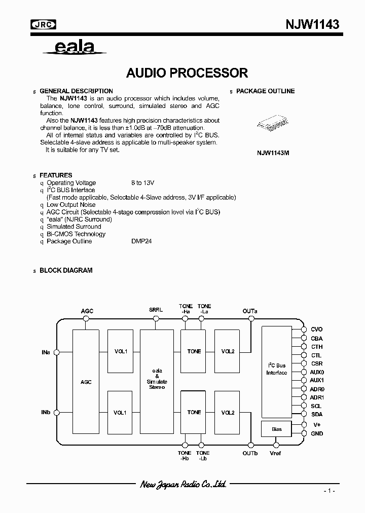 NJW1143_290957.PDF Datasheet