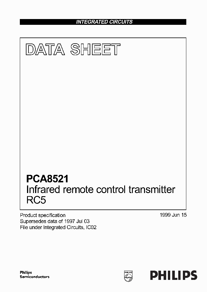 PCA8521_34162.PDF Datasheet