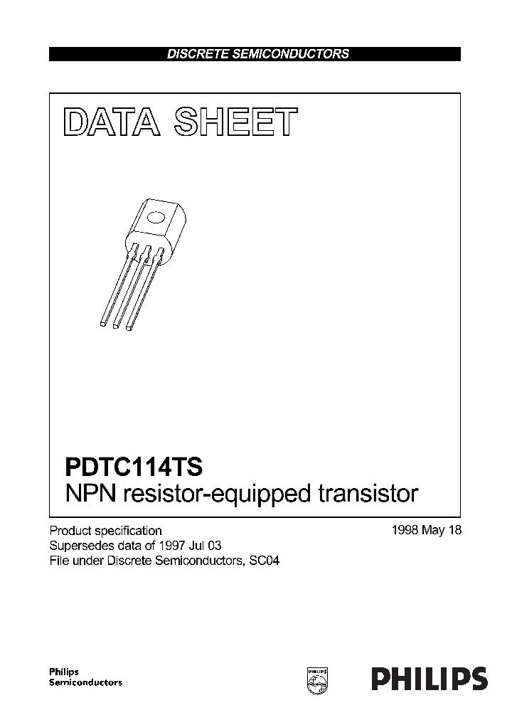 PDTC114TS_288017.PDF Datasheet