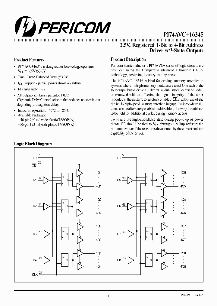 PI74AVC16345_175882.PDF Datasheet