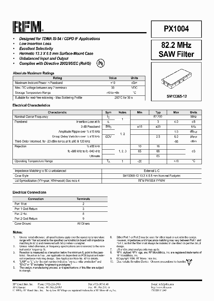 PX1004_296945.PDF Datasheet