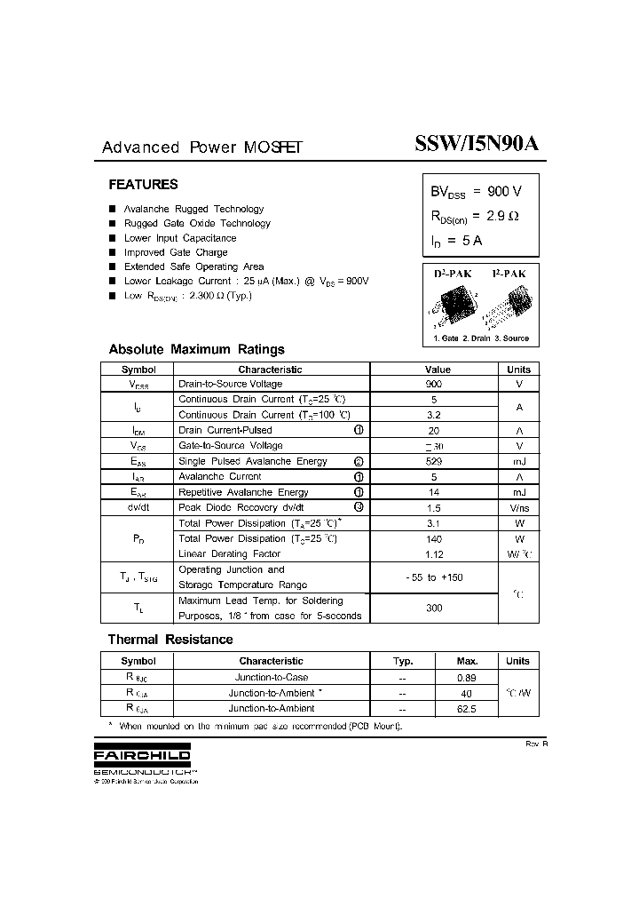 SSWI5N90A_292111.PDF Datasheet