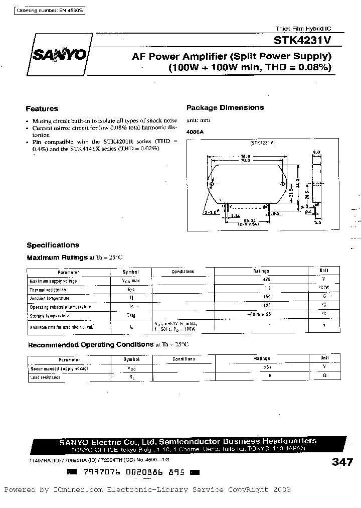 STK4231V_200665.PDF Datasheet