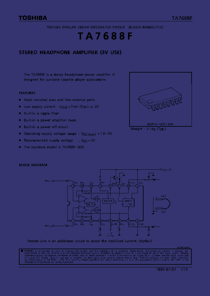 TA7688_110204.PDF Datasheet