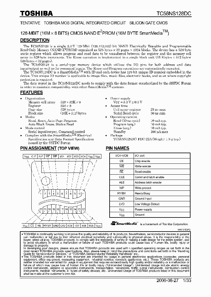TC58NS128DC_212796.PDF Datasheet