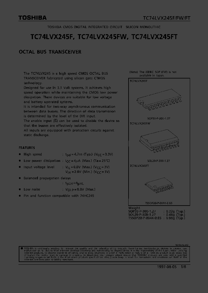 TC74LVX245FT_245838.PDF Datasheet