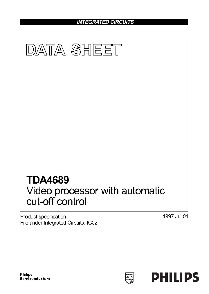 TDA4689_254784.PDF Datasheet