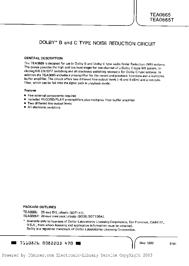 TEA0665_203693.PDF Datasheet