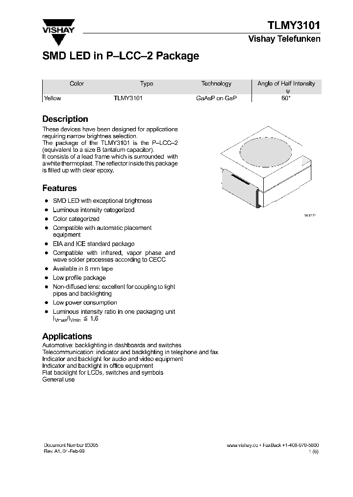 TLMY3101_285397.PDF Datasheet