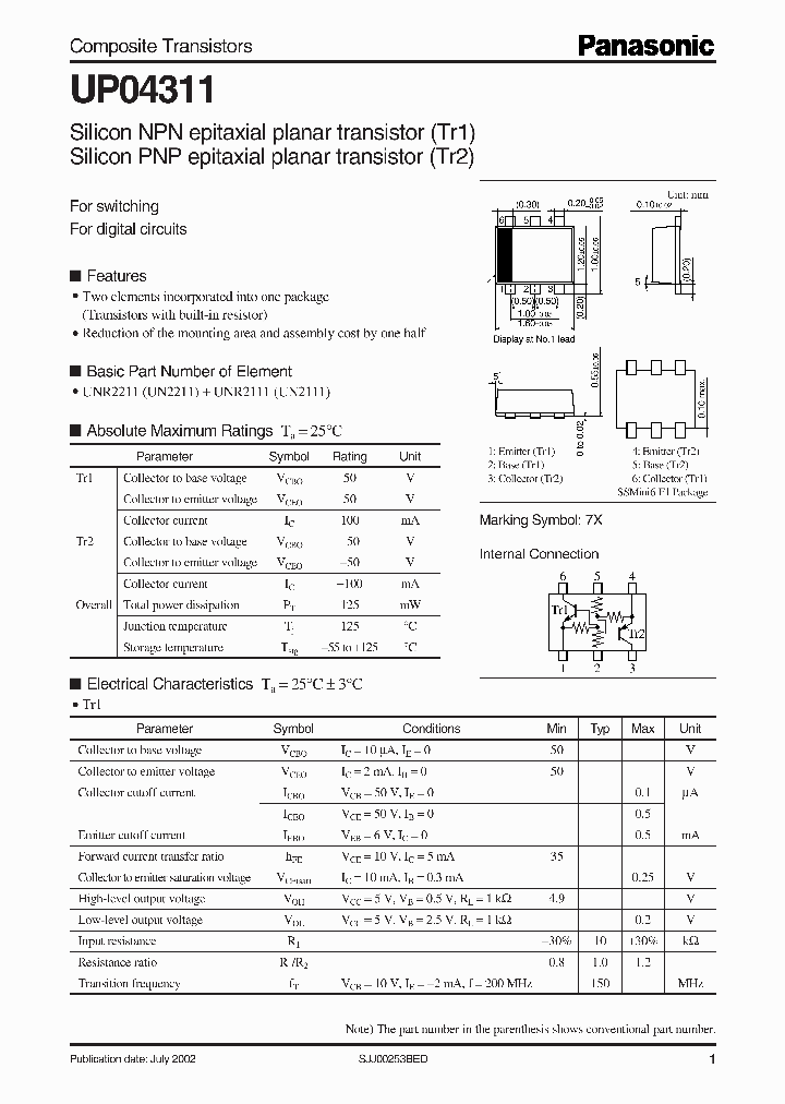 UP04311_294587.PDF Datasheet