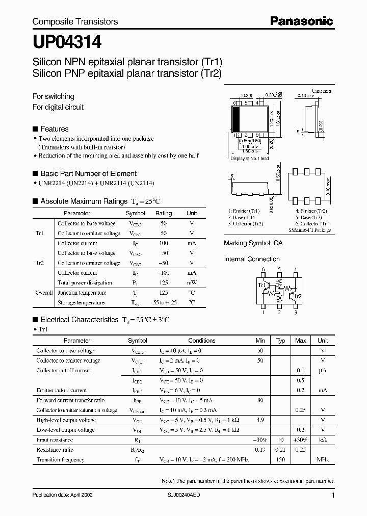 UP04314_294578.PDF Datasheet