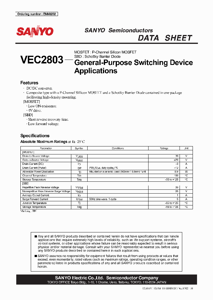 VEC2803_253073.PDF Datasheet