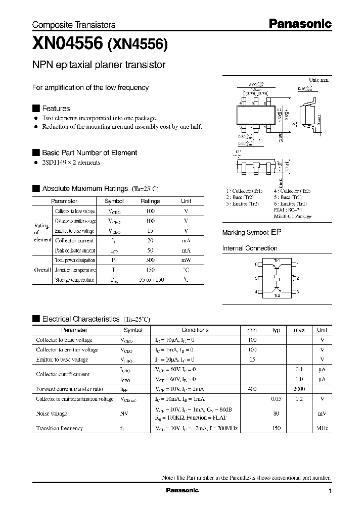 XN04556_255970.PDF Datasheet