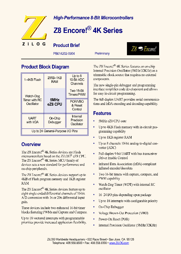 Z8F0223_295276.PDF Datasheet