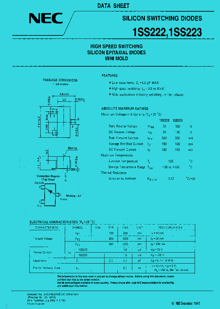 1SS222_216184.PDF Datasheet