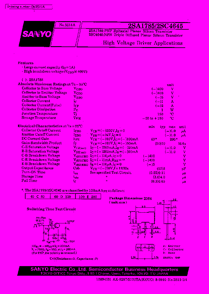 2SC4645_257563.PDF Datasheet