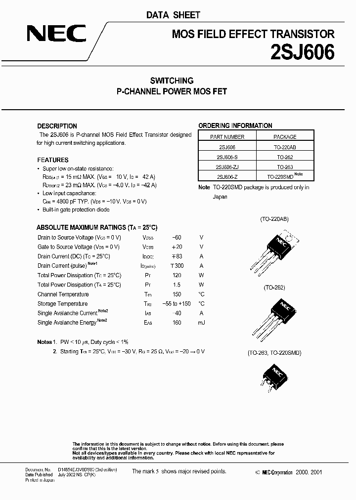 2SJ606_218447.PDF Datasheet