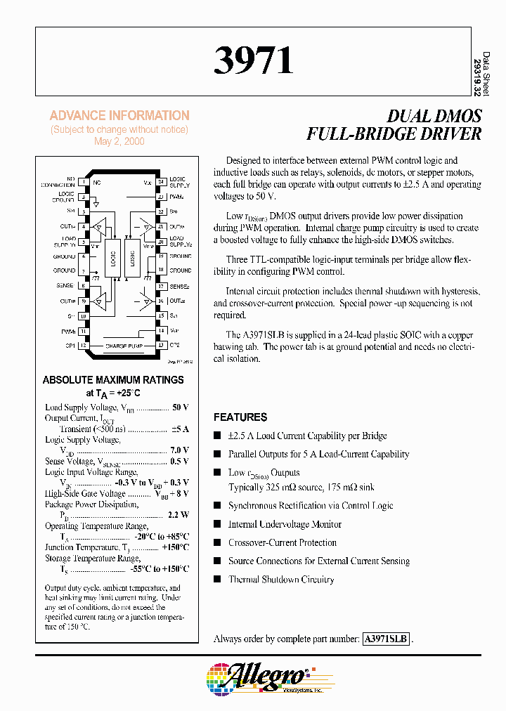 A3971SLB_260426.PDF Datasheet