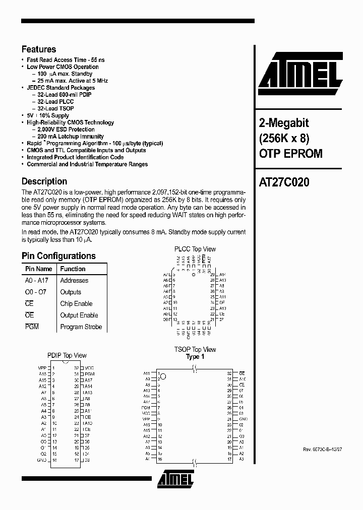 AT27C020_246985.PDF Datasheet