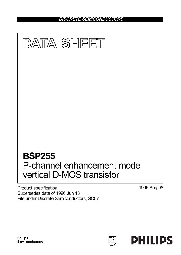 BSP255_242604.PDF Datasheet