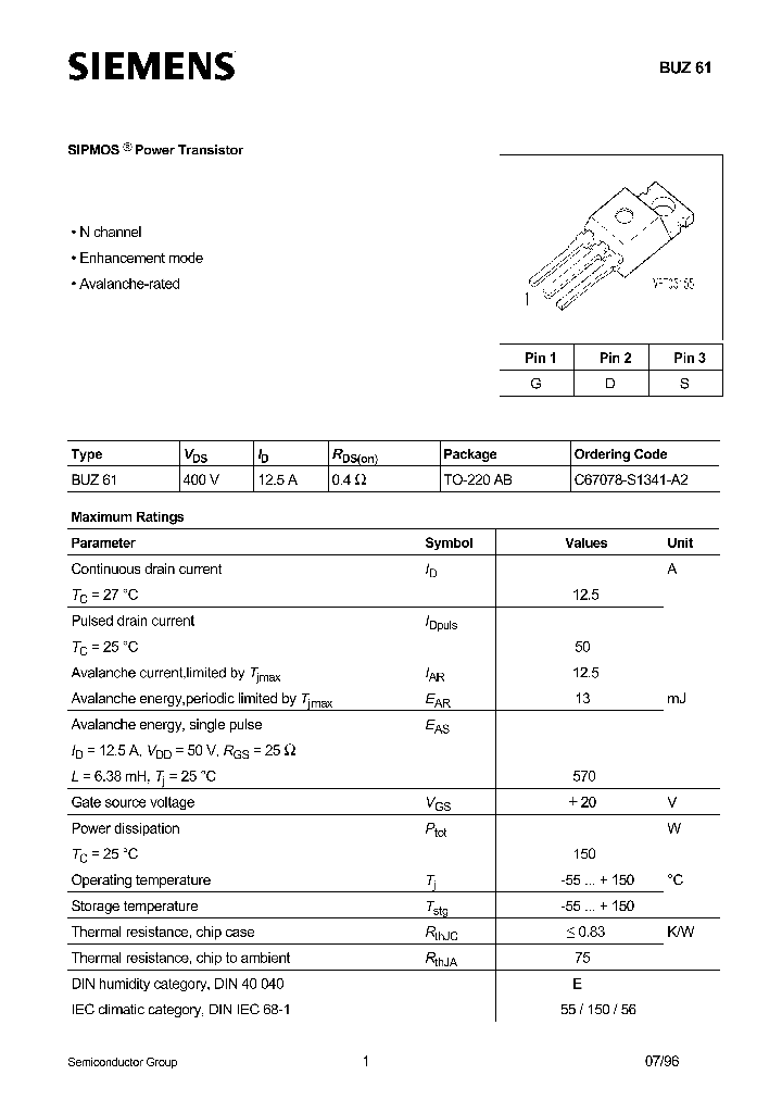 BUZ61_204133.PDF Datasheet