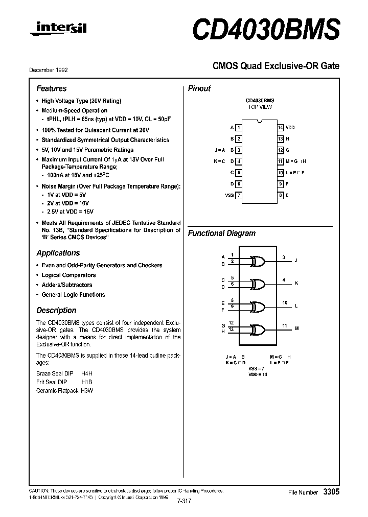 CD4030_245327.PDF Datasheet