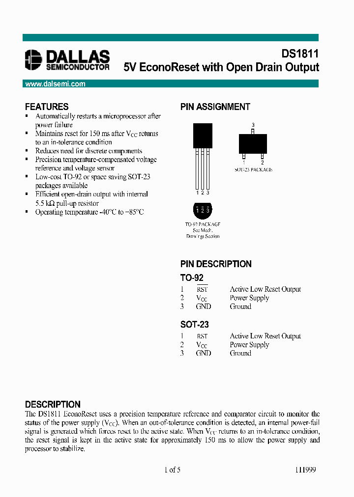DS1811_262118.PDF Datasheet