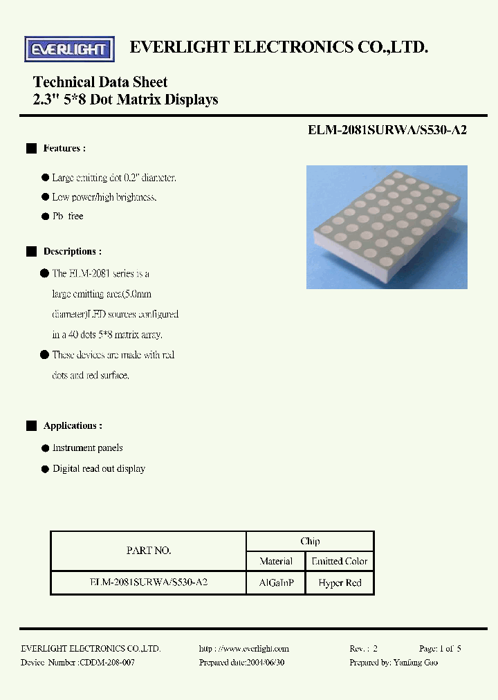 ELM-2081SURWA_229026.PDF Datasheet