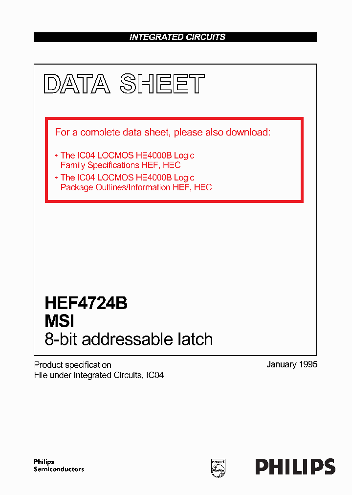 HEF4724_240445.PDF Datasheet