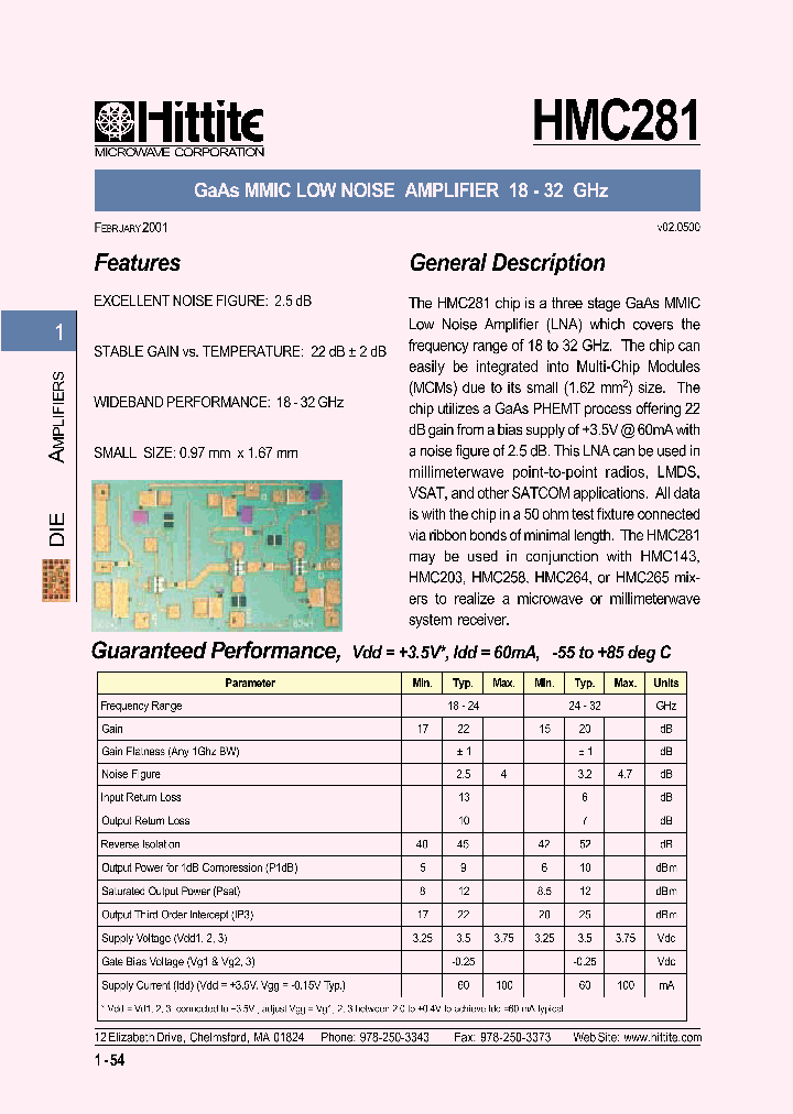 HMC281_235426.PDF Datasheet