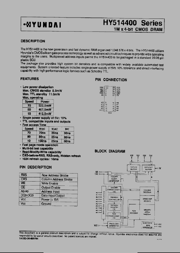 HY514400_215244.PDF Datasheet