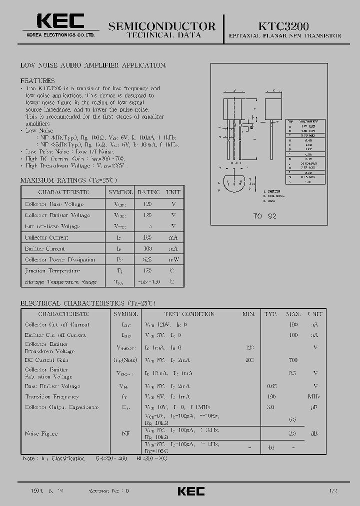 KTC3200_242203.PDF Datasheet