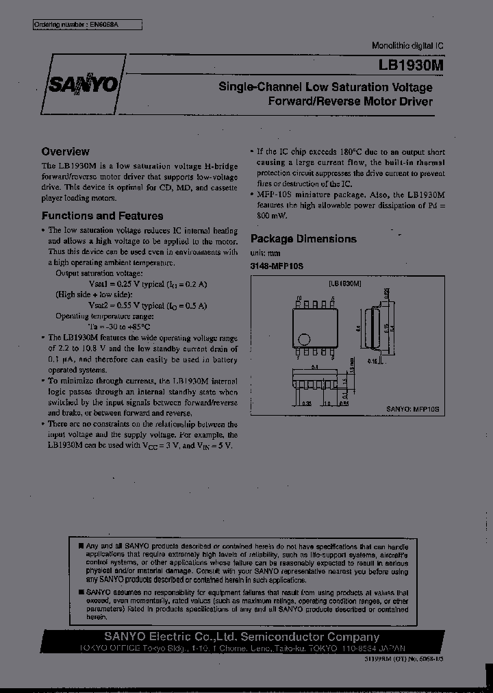 LB1930_240900.PDF Datasheet